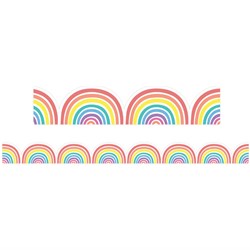 22. Rainbow Die-cut Border